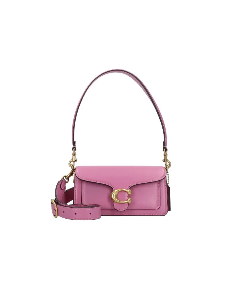 Coach Tabby Schultertasche Leder 20 cm fuchsia Pink