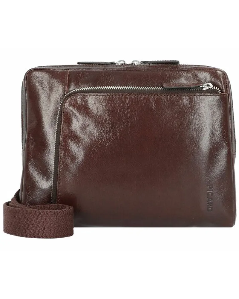 Picard Buddy Umhängetasche Leder 28 cm cognac Braun