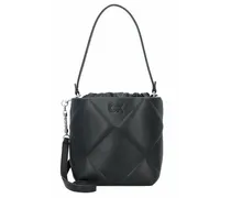 Quilt Mini Bag Schultertasche 18 cm black
