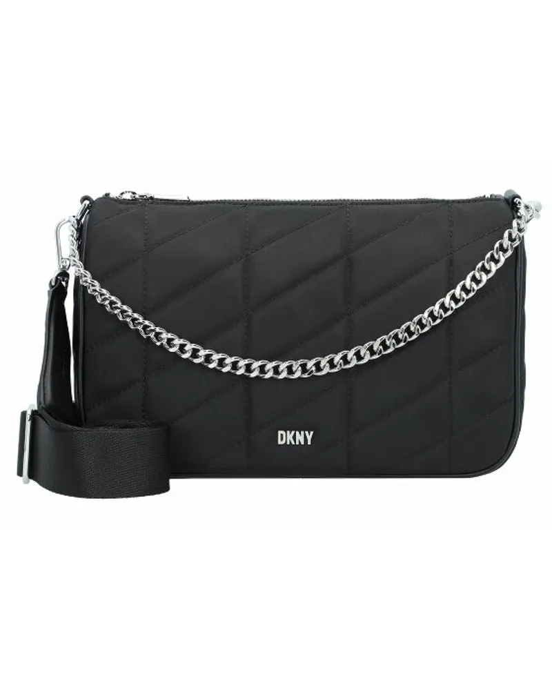 DKNY Bodhi Handtasche 26.5 cm black-silver Schwarz