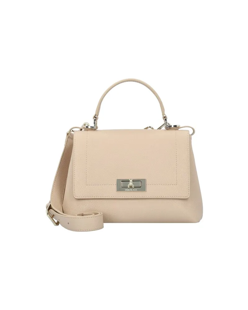 Patrizia Pepe Fly Handtasche Leder camel Beige