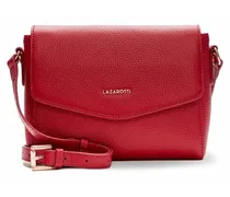 Bologna Leather Umhängetasche Leder 22 cm red
