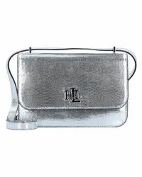 Ralph Lauren Sophee Umhängetasche Leder 22 cm polished silver Silberfarben