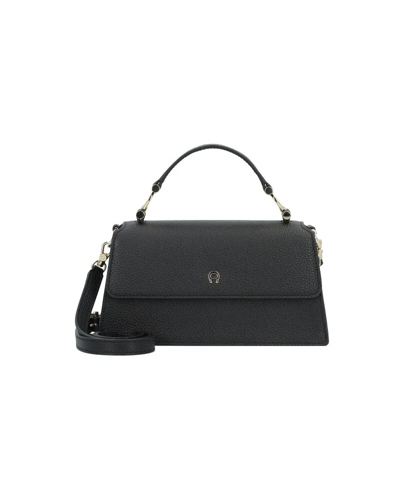 Aigner Delia Handtasche Leder black Schwarz