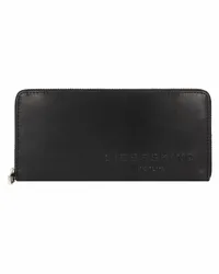 Liebeskind Elvira Geldbörse RFID Schutz Leder 19 cm black Schwarz