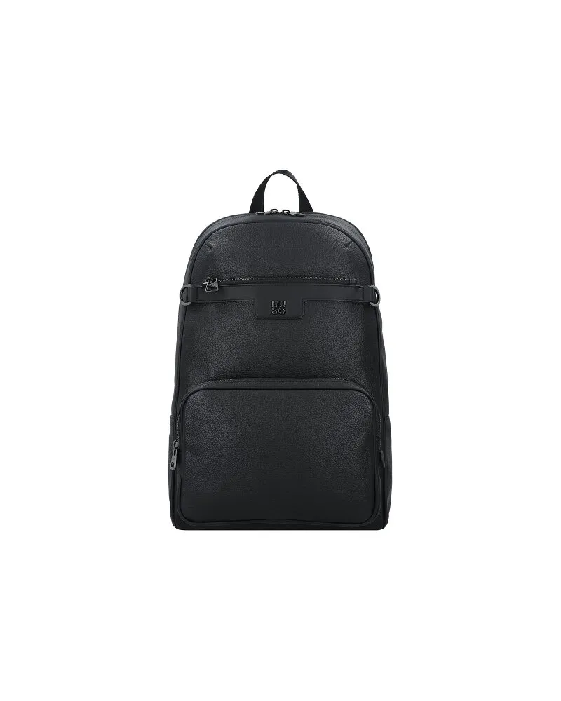 HUGO BOSS Nesh Rucksack 41 cm Laptopfach black Schwarz