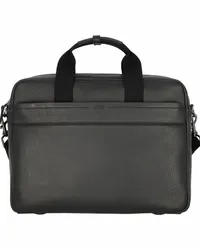 BREE Aiko 3 Aktentasche Leder 37 cm Laptopfach black Schwarz