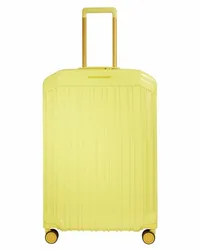 Piquadro PQL-Special3 4 Rollen Trolley 69 cm mit Dehnfalte yellow Gelb