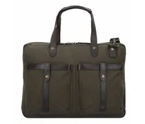 Cool Casual Aktentasche 41 cm Laptopfach olive-brown