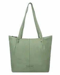 Harold's Submarine Shopper Tasche Leder 39 cm lindgrün Gruen