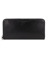 Liebeskind Chudy Geldbörse Leder 19.5 cm black Schwarz