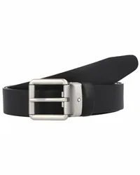 Montblanc Classic Gürtel Leder black Schwarz