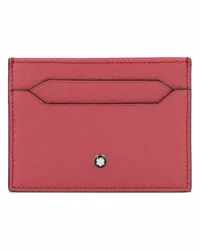 Montblanc Sartorial Kreditkartenetui Leder 10 cm red Rot