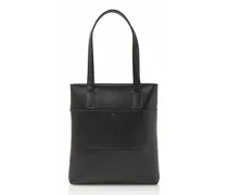 Sara Shopper Tasche Leder 34 cm black