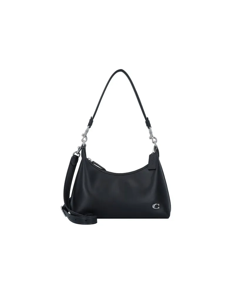 Coach Juliet Schultertasche Leder 27.5 cm black Schwarz