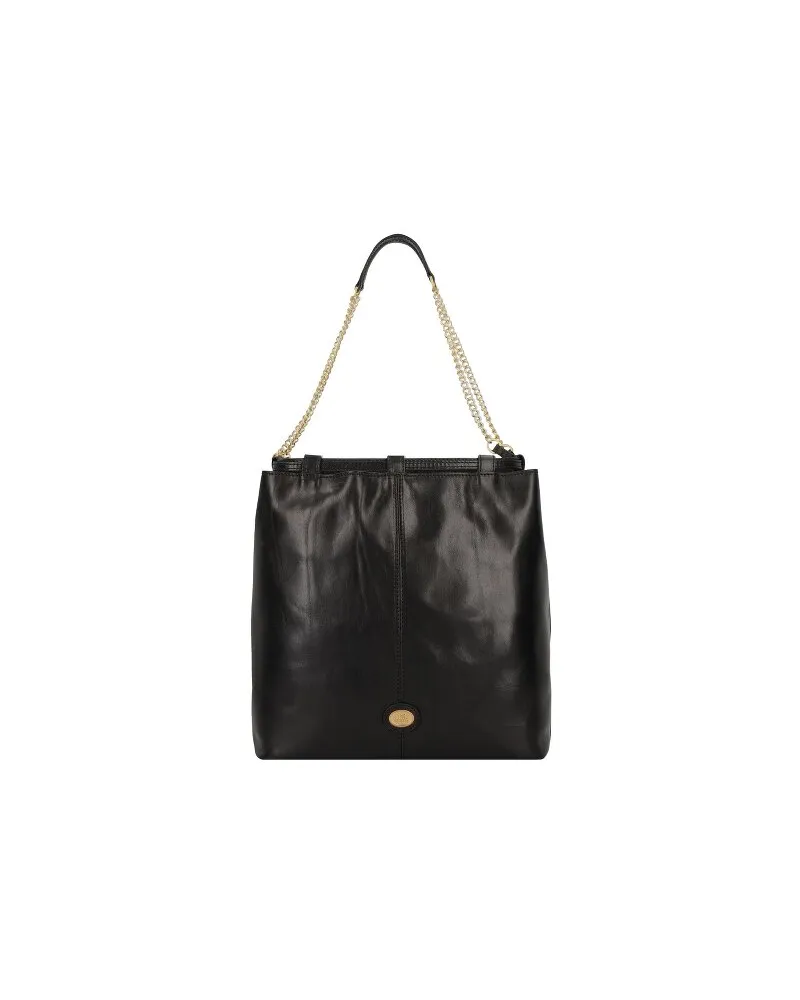 The Bridge Stodo Beuteltasche Leder 34 cm nero Schwarz