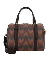 Fossil Carlie Handtasche 25 cm Braun