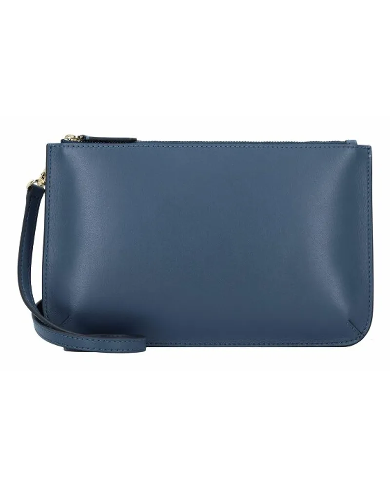 Ralph Lauren Landyn Umhängetasche Leder 25 cm indigo dusk Blau