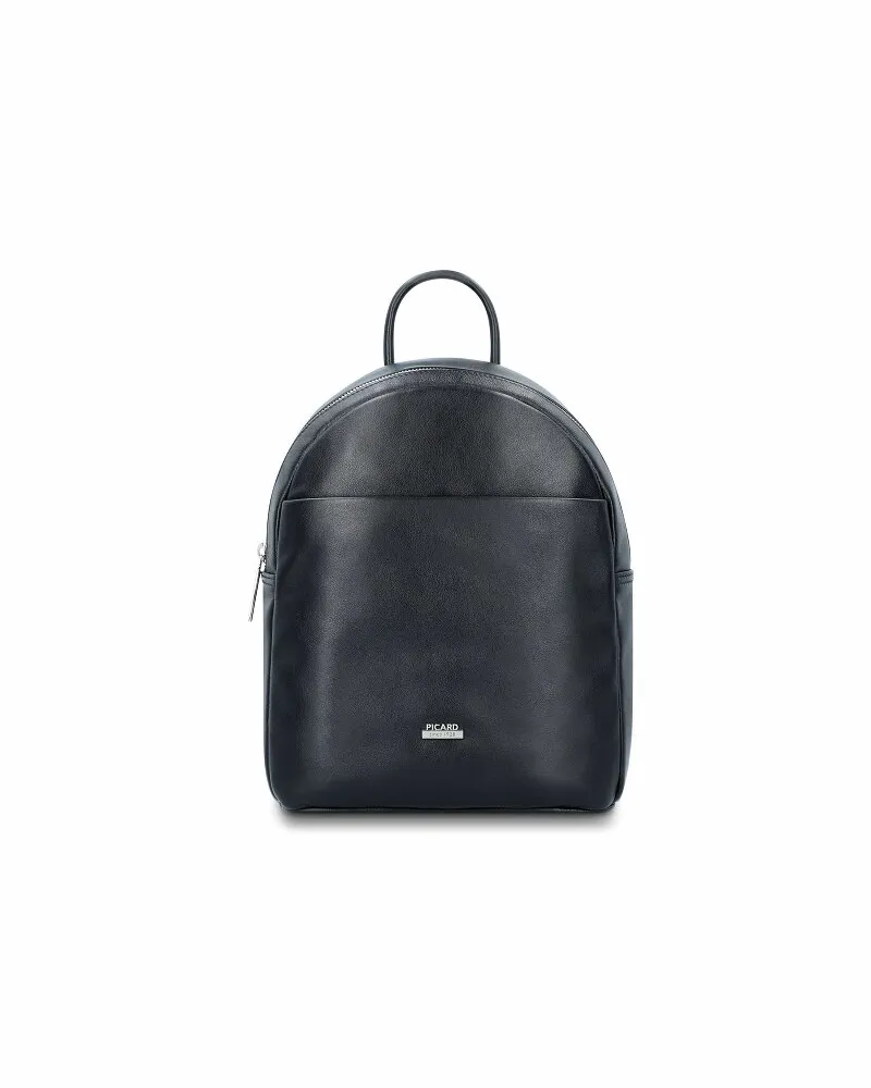 Picard Really City Rucksack Leder 29 cm Schwarz