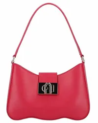 Furla 1927 Handtasche Leder rosso veneziano Rot