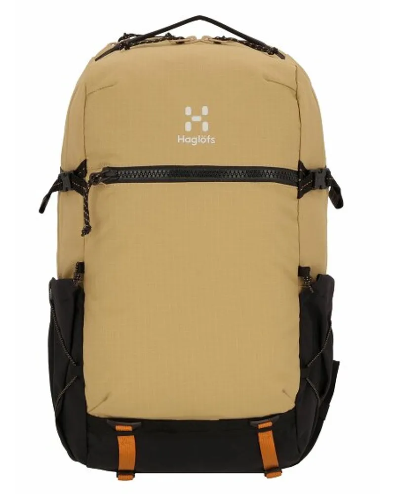 Haglöfs Jarve Single 20 Rucksack 47 cm Laptopfach cinnamon brown - true black Braun