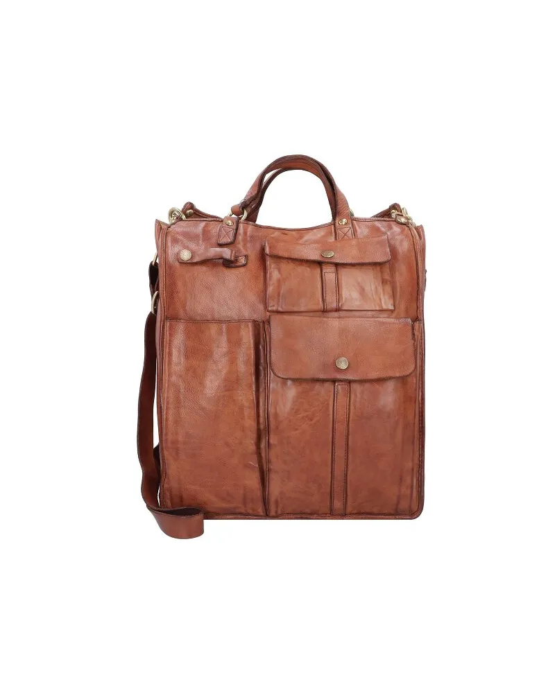 Campomaggi Tokio Handtasche Leder 32 cm cognac Braun
