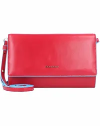 Piquadro B2 Blue Square Clutch Tasche Leder 20 cm cherry red Rot