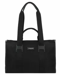 Lancaster Basic Faculty Shopper Tasche 41 cm noir Schwarz