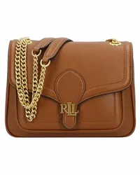 Ralph Lauren Bradley Schultertasche Leder 22 cm lauren tan Braun