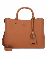 Guess Meridian Handtasche 32 cm cognac Braun