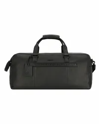 Burkely Minimal Mason Weekender Reisetasche Leder 57 cm busy black Schwarz