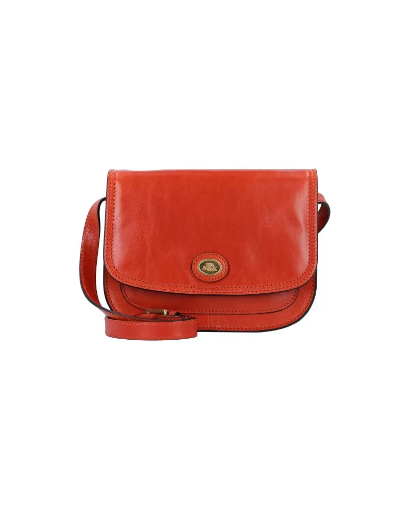 The Bridge Stodo Umhängetasche Leder 24 cm arancio Rot