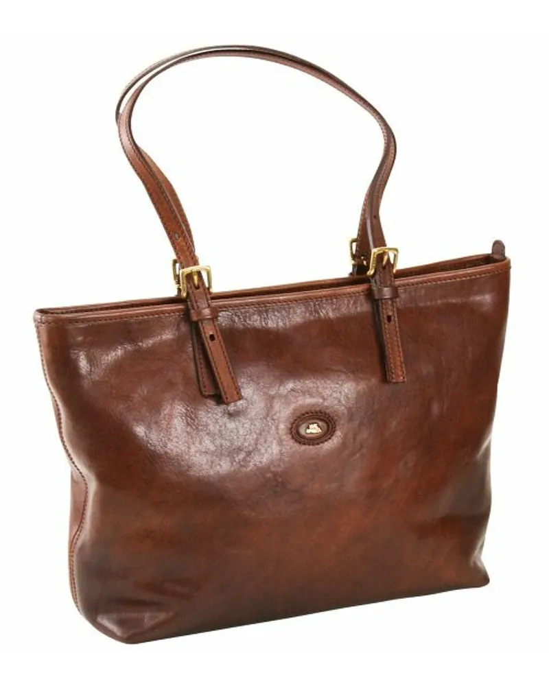 The Bridge Story Donna Shopper Tasche Leder 32 cm marrone Braun
