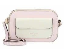 Ava Mini Bag Umhängetasche Leder 18 cm shimmer pink multi