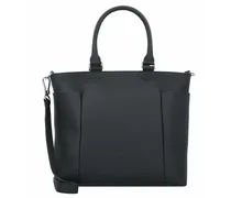 Tana 11 Shopper Tasche Leder 35 cm black