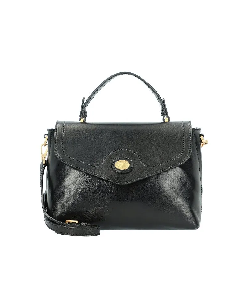 The Bridge Handtasche Leder 28 cm nero Schwarz