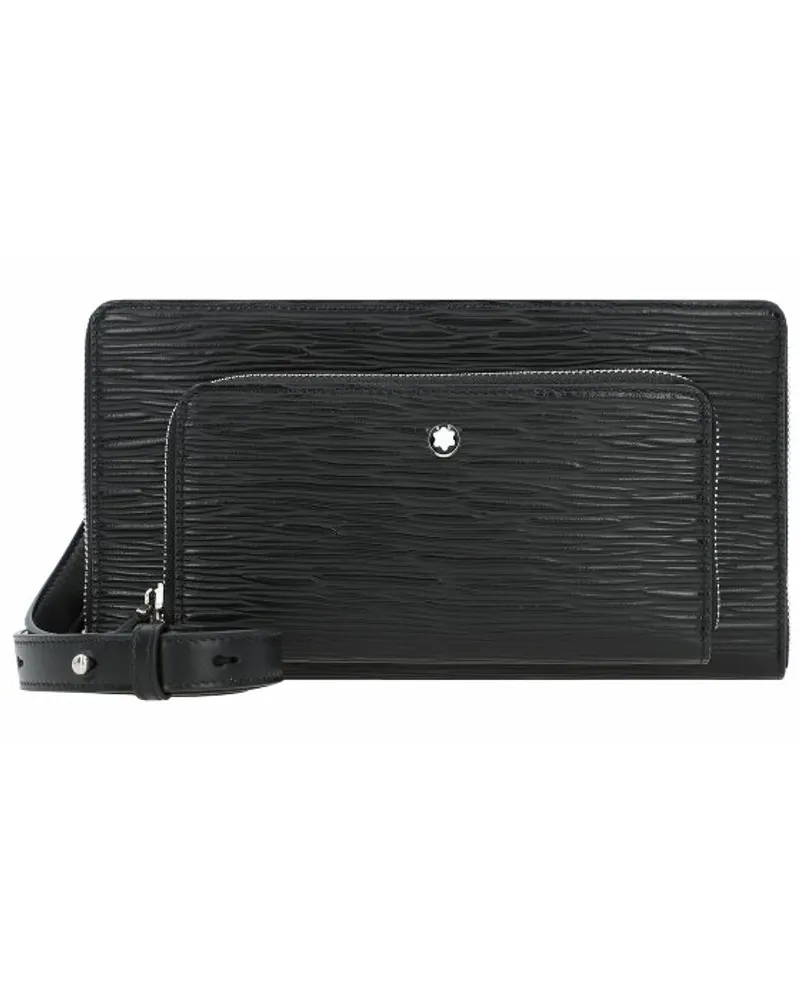 Montblanc Meisterstück 4810 Umhängetasche Leder 24 cm black Schwarz