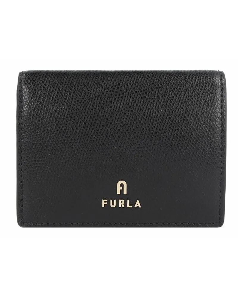 Furla Camelia Geldbörse Leder 11 cm nero Schwarz