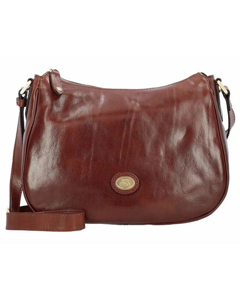 The Bridge Story Donna Umhängetasche III Leder 30 cm marrone Braun