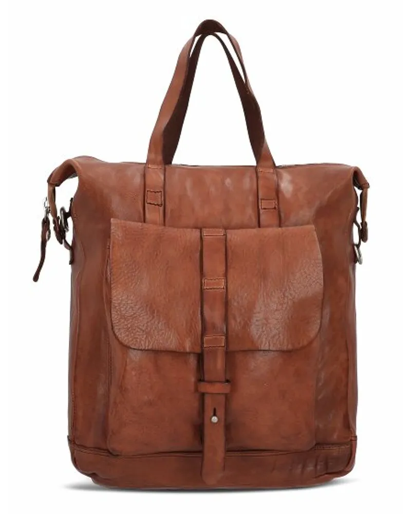 Campomaggi Rucksack Leder 37 cm cognac Braun