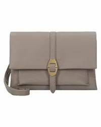 Coccinelle Dorian Schultertasche Leder 24 cm warm taupe Braun