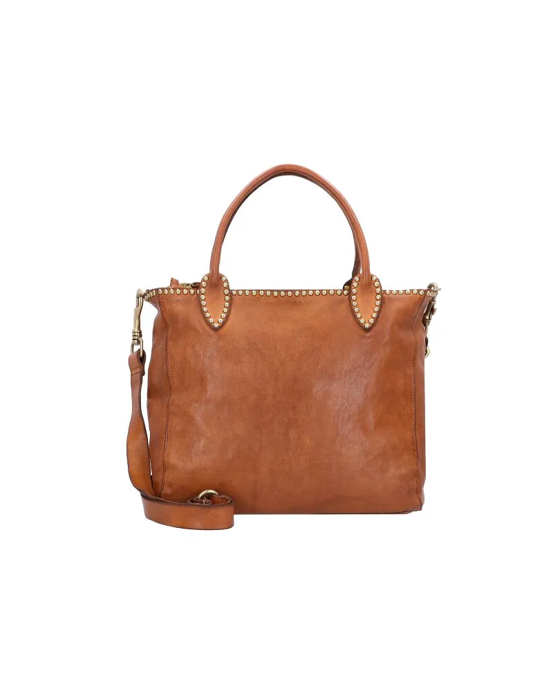 Campomaggi Malachite Shopper Tasche Leder cognac Braun