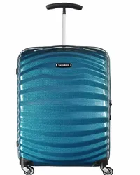 Samsonite Lite Shock Spinner 4-Rollen Kabinentrolley 55 cm blue Petrol