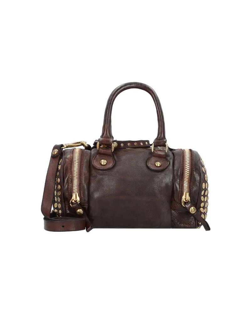 Campomaggi Handtasche Leder 25 cm moro Braun