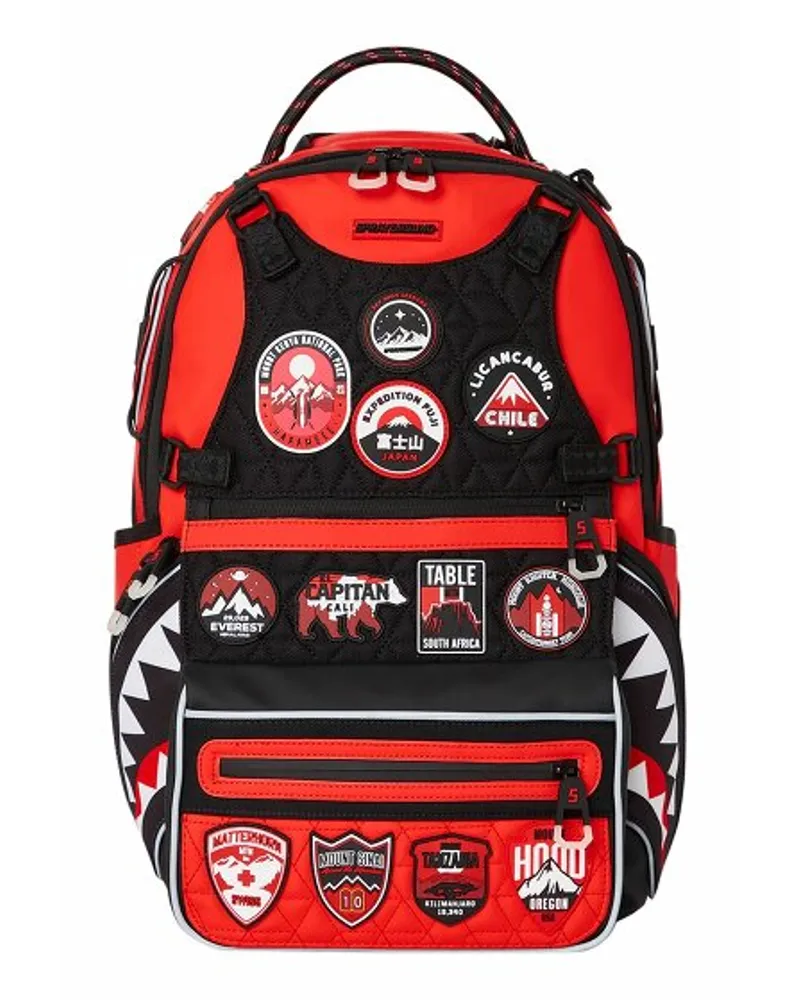 Sprayground Expedition Red Rucksack 46 cm Laptopfach Mehrfarbig