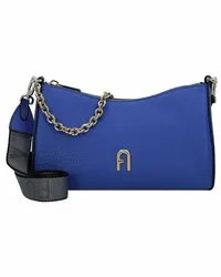 Furla Primula Schultertasche Leder mediterraneo-soil Blau