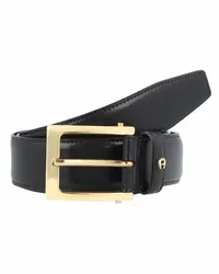 Aigner Gürtel Leder black Schwarz