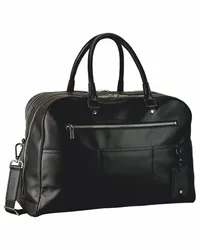 Leonhard Heyden Montreal Weekender Reisetasche Leder 52 cm Schwarz