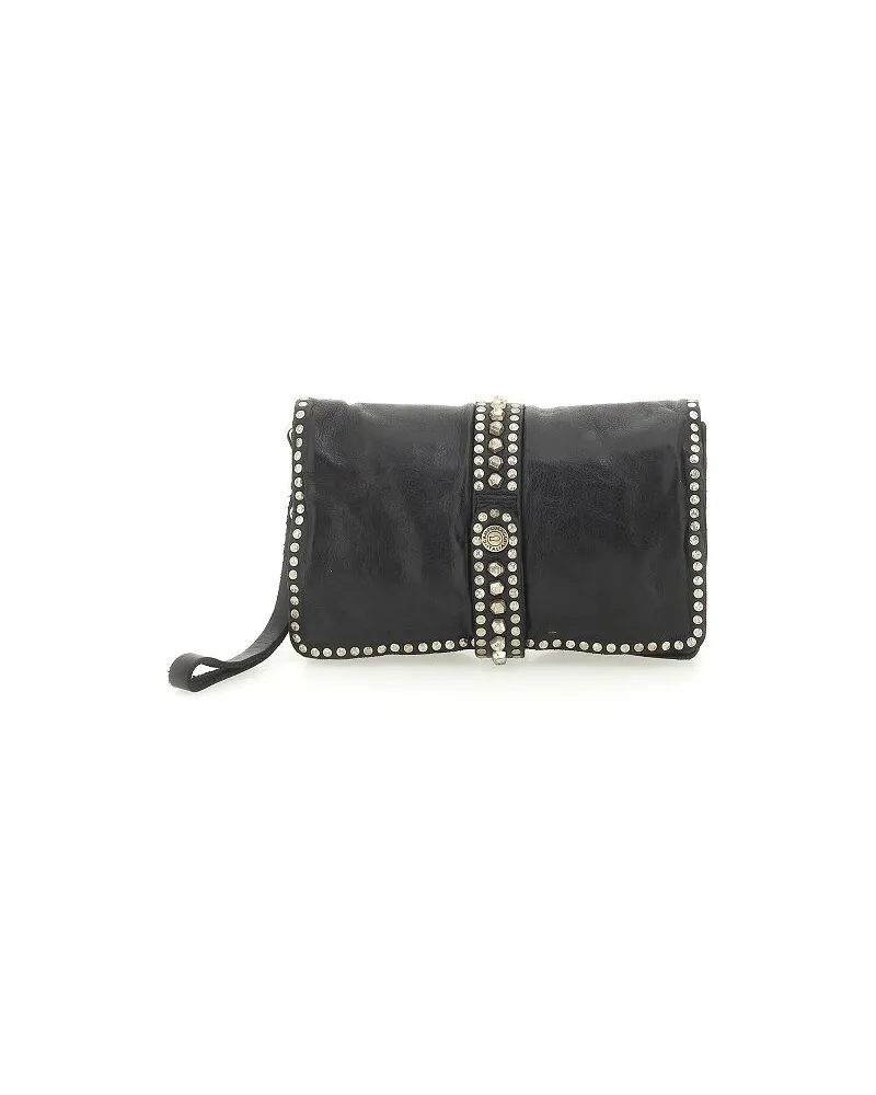 Campomaggi Betulla Umhängetasche Leder 26 cm nero Schwarz