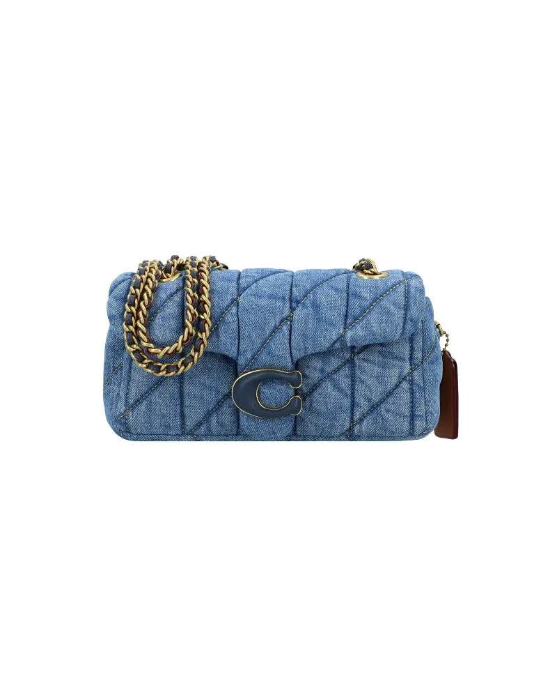 Coach Tabby Schultertasche 20 cm indigo Blau